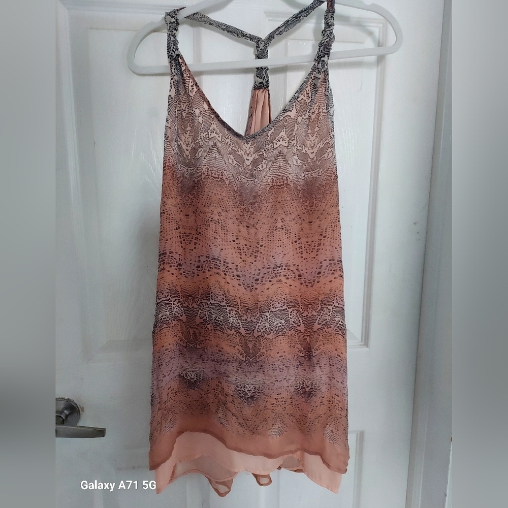 Charlie Jade 100 %silk tunic